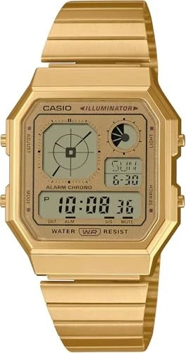 Casio Vintage A130WEG-9ADF Gold Digital Unisex Watch