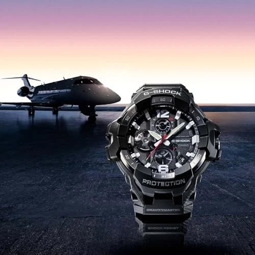 Casio G-SHOCK GRAVITYMASTER GR-B300-1ADR Tough Solar Bluetooth Men's Aviation Watch 200M