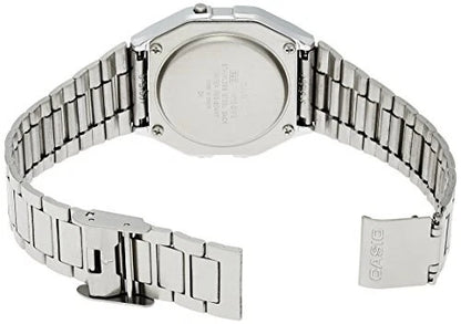 Casio Vintage A158WEA-9DF Silver Gold Digital Watch
