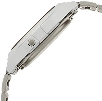 Casio Vintage A158WEA-9DF Silver Gold Digital Watch