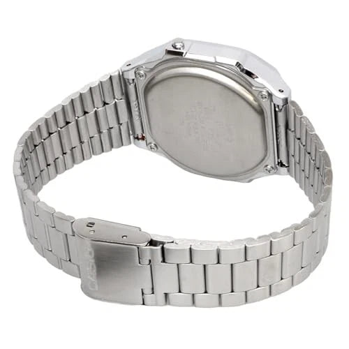 Casio Vintage A168WA-5AYDF Silver Brown Digital Watch